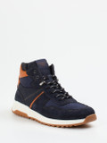Konstantin Starke – High-Top Sneaker aus Veloursleder