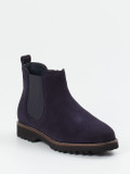 Sioux – Chelsea Boots aus samtigem Veloursleder