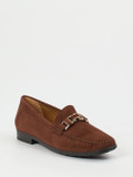 Sioux – Loafer aus Veloursleder in Braun