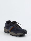 Pius Gabor – Outdoor-Sneaker aus Nubukleder Dunkelblau