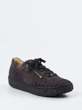 Hartjes – Komfort-Sneaker aus Veloursleder anthrazit