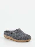 Giesswein – Hausschuh aus Wollfilz in Anthrazit