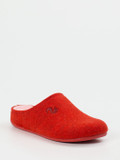 Thies – Filzpantoffeln aus Recyclingfilz in Rot