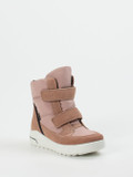Ecco – Winterboots aus Veloursleder in Rosa