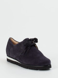 Hassia – Schnürschuh aus Veloursleder Dunkelblau