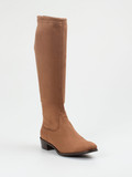Andrea Puccini – Kniestiefel aus Stretch in Braun
