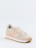 Saucony – Retro-Sneaker aus Veloursleder in Beige