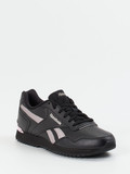 Reebok – Retro-Sneaker aus Synthetik in Schwarz