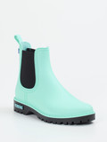 Verbenas – Chelsea Boots aus Gummi in Aquamarin