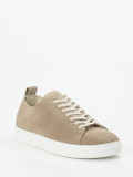 Konstantin Starke – Sneaker aus Veloursleder sandbeige
