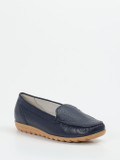 Waldläufer – Komfort-Loafer aus Hirschleder blau