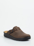 Westland – Hausschuh aus Nubukleder Dunkelbraun