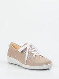 Christian Dietz – Komfort-Sneaker aus Veloursleder beige
