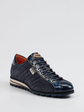 Harris – Sneaker aus Veloursleder in Nachtblau