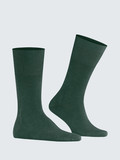 Falke – Business-Socken aus Merinowolle dunkelgrün