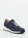 Finn Comfort – Komfort-Sneaker aus Nubukleder Dunkelblau