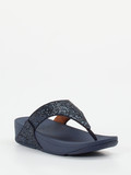 FitFlop - Zehentrenner aus Textil in blau