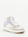 Andrea Sabatini – High-Top Sneaker aus Kalbleder Offwhite