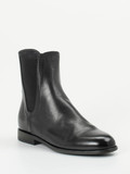 Pantanetti – Chelsea Boots aus Büffelleder Schwarz