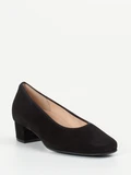 Hassia - Pumps aus Veloursleder in schwarz