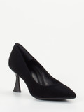 Konstantin Starke – Pumps aus Veloursleder Schwarz