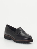 Sioux – Loafer aus Kalbleder Schwarz