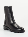 Konstantin Starke – Stiefeletten aus Lammleder Schwarz