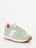 Saucony – Retro-Sneaker aus Veloursleder salbeigrün