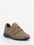 Semler – Komfort-Sneaker aus Veloursleder taupe
