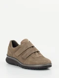 Semler – Komfort-Sneaker aus Veloursleder taupe