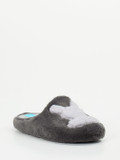 Varomed – Pantoffeln aus Plüschtextil in Grau