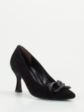 Paul Green – Pumps aus Veloursleder in Schwarz