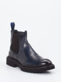 Konstantin Starke – Chelsea Boots aus Kalbleder Blau