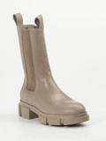 Copenhagen – Chelsea Boots aus Kalbleder in Taupe