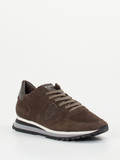 Philippe Model - Sneaker aus Veloursleder in braun