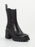 Voile Blanche – Chelsea Boots aus Lammleder Schwarz