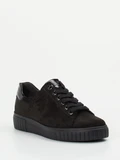 Semler - Sneaker aus Nubukleder in schwarz