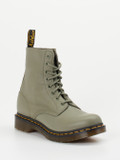 Dr. Martens – Schnürboots aus Kalbleder Salbeigrün