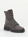 Semler – Schnürboots aus Nubukleder in Grau