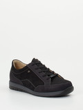 Finn Comfort – Komfort-Sneaker aus Nubukleder schwarz
