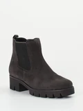 Gabor - Chelsea Boot aus Veloursleder in grau