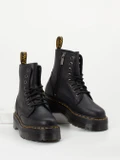 Dr. Martens – Schnürboots aus Kalbleder schwarz
