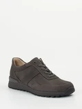 Finn Comfort - Schnürschuh aus Nubukleder in grau