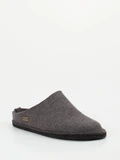 Haflinger - Pantolette aus Wolle in grau