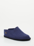 Haflinger – Hüttenschuhe aus Wollfilz Dunkelblau