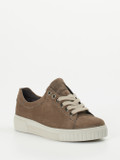 Semler – Sneaker aus Nubukleder in Taupe