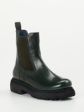 Konstantin Starke – Chelsea Boots aus Känguruleder grün