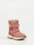 Bisgaard – Winterstiefel aus Nubukleder in Rosa