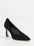Konstantin Starke – Pumps aus Veloursleder Schwarz