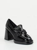 Konstantin Starke – Loafer aus Lackleder Schwarz